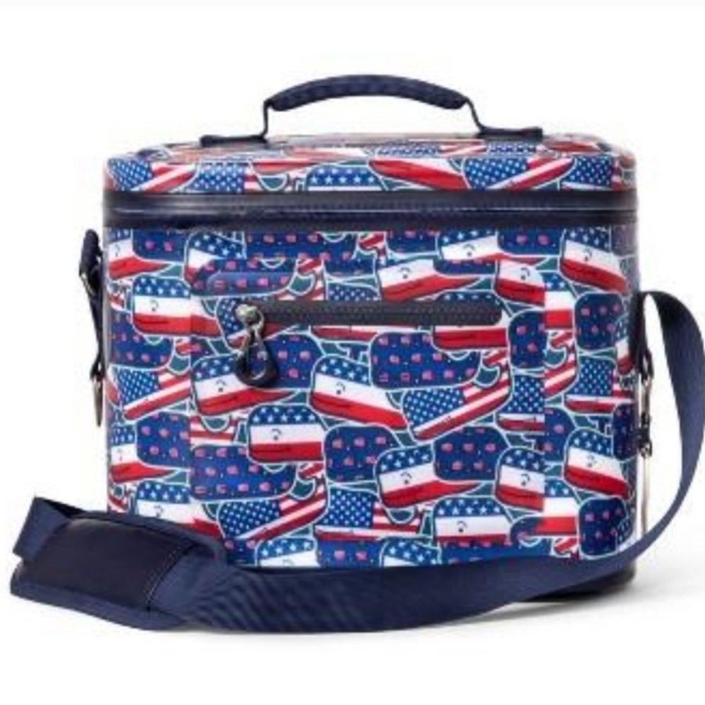 Vineyard Vines 12 can 4th of July cooler